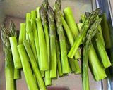 胸肉1枚で大量！アスパラつくねの照り焼き作り方2写真