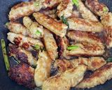 胸肉1枚で大量！アスパラつくねの照り焼き作り方10写真