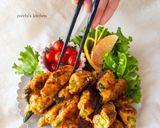 胸肉1枚で大量！アスパラつくねの照り焼き作り方11写真