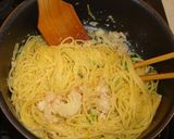 優しい春味✨筍と春キャベツの明太子パスタ作り方3写真