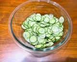 きゅうりとみょうがの酢の物作り方1写真