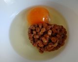 納豆卵焼き作り方1写真