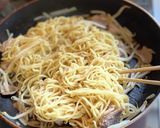 焼肉のタレで簡単焼きそば作り方6写真