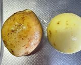 旬の#フルーツ#トッピング#ポテトサラダ作り方3写真
