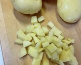 旬の#フルーツ#トッピング#ポテトサラダ作り方4写真