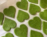 型抜きしやすい米粉の抹茶クッキー作り方4写真