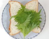 大葉香るキムチートースト♪作り方1写真