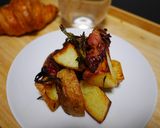 カリカリ鯨ベーコンと新じゃが作り方6写真
