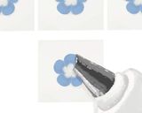 白あんのお花あんぱん【ネモフィラ】作り方6写真