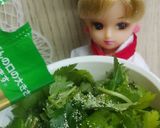 リカちゃん♡アマニ油活動！三つ葉サラダꕤ作り方6写真