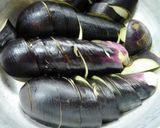 お茄子とお揚げの煮物作り方2写真