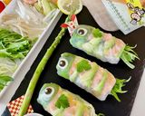 ハッピー生春巻き・えびアボカド鯉のぼり作り方23写真