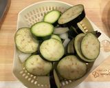 ロカボ鮭とナスとズッキーニの味噌マヨ炒め作り方1写真