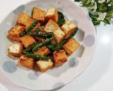 厚揚げとインゲンの胡麻マヨいため♪作り方5写真