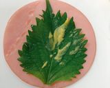 カラシが決めて！ハムのシソにんじん巻き作り方2写真