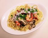 ◇殻つきボイルエビで和風きのこのパスタ◇作り方7写真
