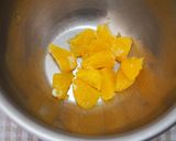 甘夏と水菜の爽やかオリーブサラダ♪作り方1写真