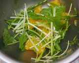 甘夏と水菜の爽やかオリーブサラダ♪作り方4写真