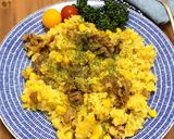 牛肉カレー炒飯★お肉柔らかコツ有簡単作り方18写真