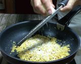 柿の種とチーズのペペロンチーノ♡作り方5写真