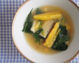 時短!ほうれん草とさつま芋の味噌汁♪作り方5写真