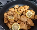 柔らか鶏胸肉の爽やかレモン醤油炒め作り方6写真