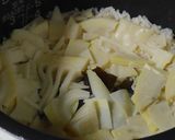 昆布も一緒に炊いた筍たっぷりご飯作り方3写真