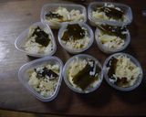 昆布も一緒に炊いた筍たっぷりご飯作り方4写真