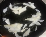 イカとキャベツのカツオ炒め作り方3写真