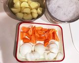 定番!新じゃがいもと新玉ねぎの肉じゃが作り方2写真