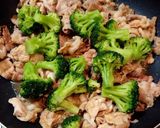 簡単！美味！豚肉とブロッコリーの甘辛炒め作り方5写真