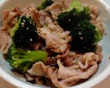 簡単！美味！豚肉とブロッコリーの甘辛炒め作り方6写真