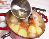 定番!新じゃがいもと新玉ねぎの肉じゃが作り方6写真