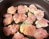 鶏としめじのアラジンソース煮作り方2写真