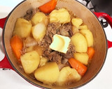 定番！新じゃがいもと新玉ねぎの肉じゃが作り方8写真