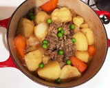 定番！新じゃがいもと新玉ねぎの肉じゃが作り方9写真