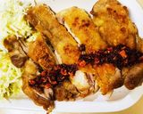 鳥もも肉のラー油がけ作り方5写真