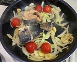 男飯 鯖缶のレモンパスタ作り方8写真