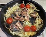 男飯 鯖缶のレモンパスタ作り方9写真