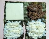 チー牛おにぎらず作り方2写真