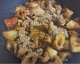 鶏肉とレンコンの甘辛煮作り方7写真