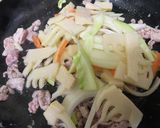 俺流！春キャベツと筍たっぷりの中華丼作り方11写真