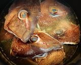 旬 春の鯛のカブト味噌汁作り方5写真