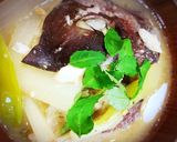 旬 春の鯛のカブト味噌汁作り方7写真