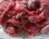 牛肉とアスパラのオイスター炒め作り方1写真