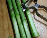 牛肉とアスパラのオイスター炒め作り方3写真