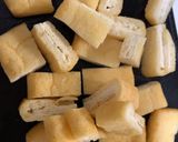 簡単おつまみ！サクサク油あげお好み焼き風作り方1写真