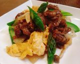 牛肉とアスパラのオイスター炒め作り方11写真