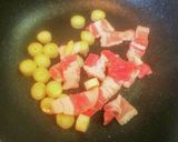 調味料３つで絶品豚バラねぎ塩チャーハン作り方4写真