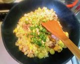 調味料３つで絶品豚バラねぎ塩チャーハン作り方7写真